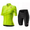 Completo Maglia Ciclismo + Pantaloncino 2020 Castelli Sublime Donna N003